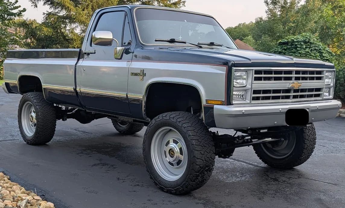 1983 Chevrolet K20, view