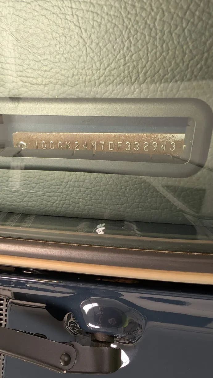 1983 Chevrolet K20, view