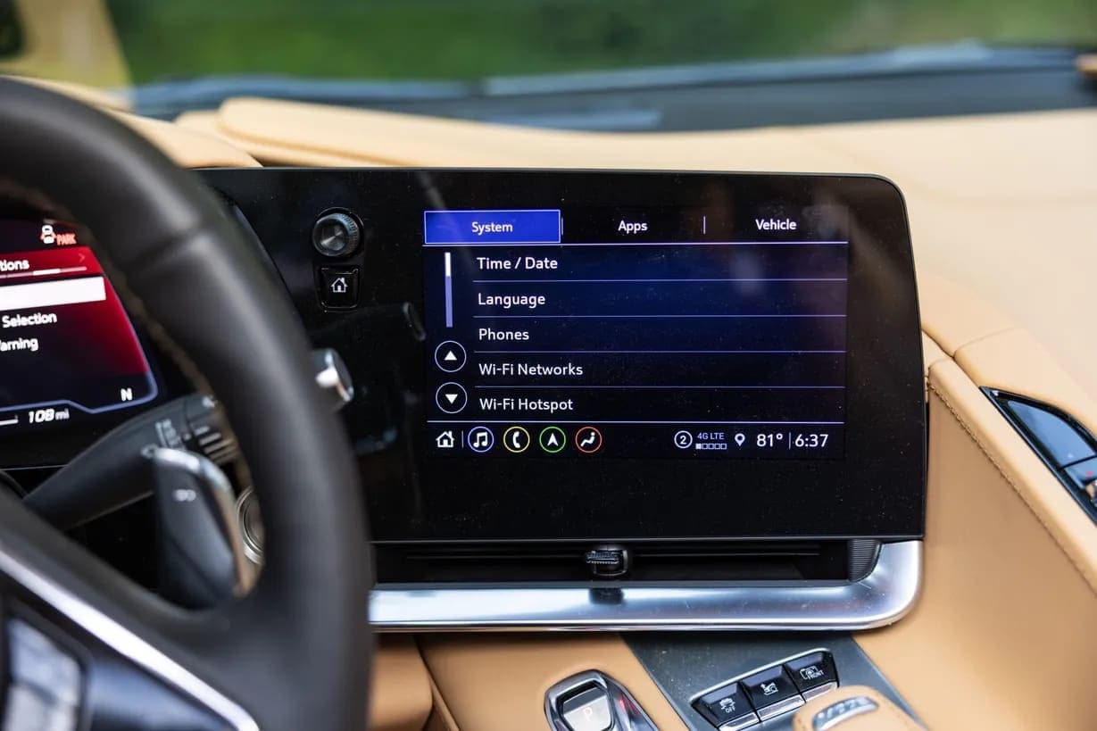 2023 Chevrolet Corvette Stingray Convertible, view