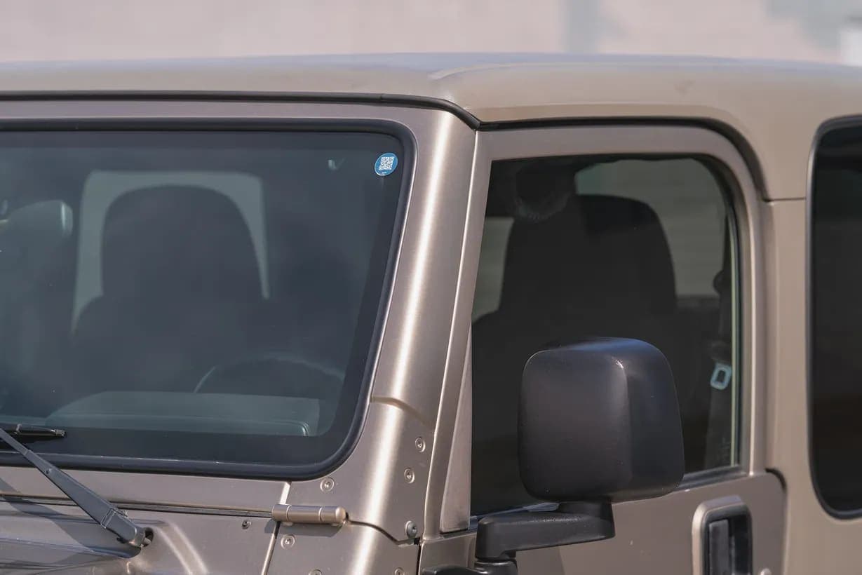 2004 Jeep Wrangler, view