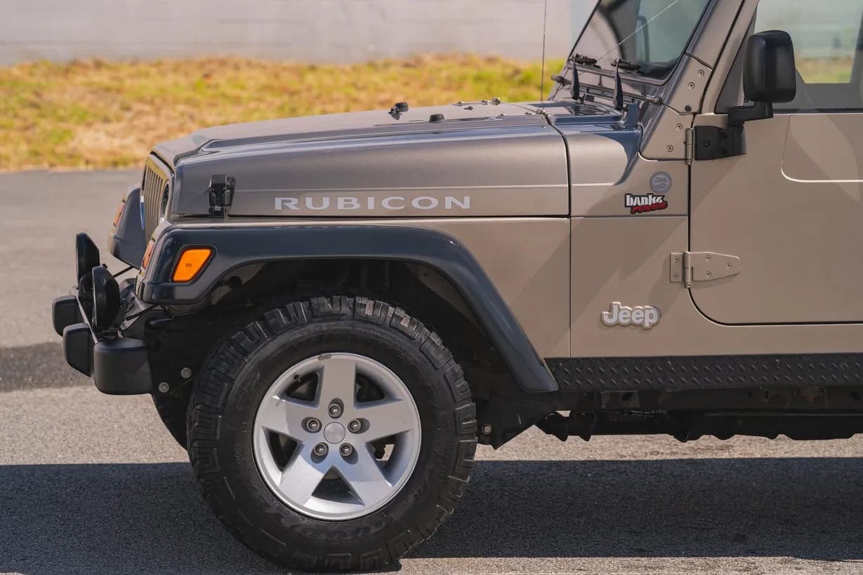 2004 Jeep Wrangler, view