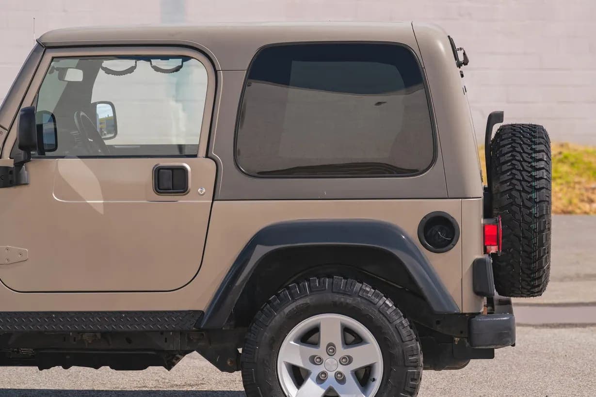2004 Jeep Wrangler, view