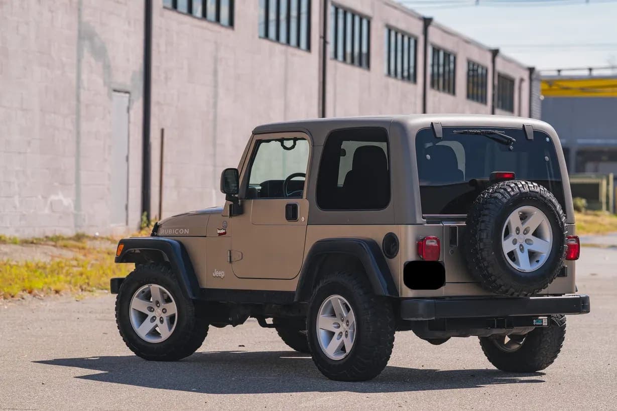 2004 Jeep Wrangler, view