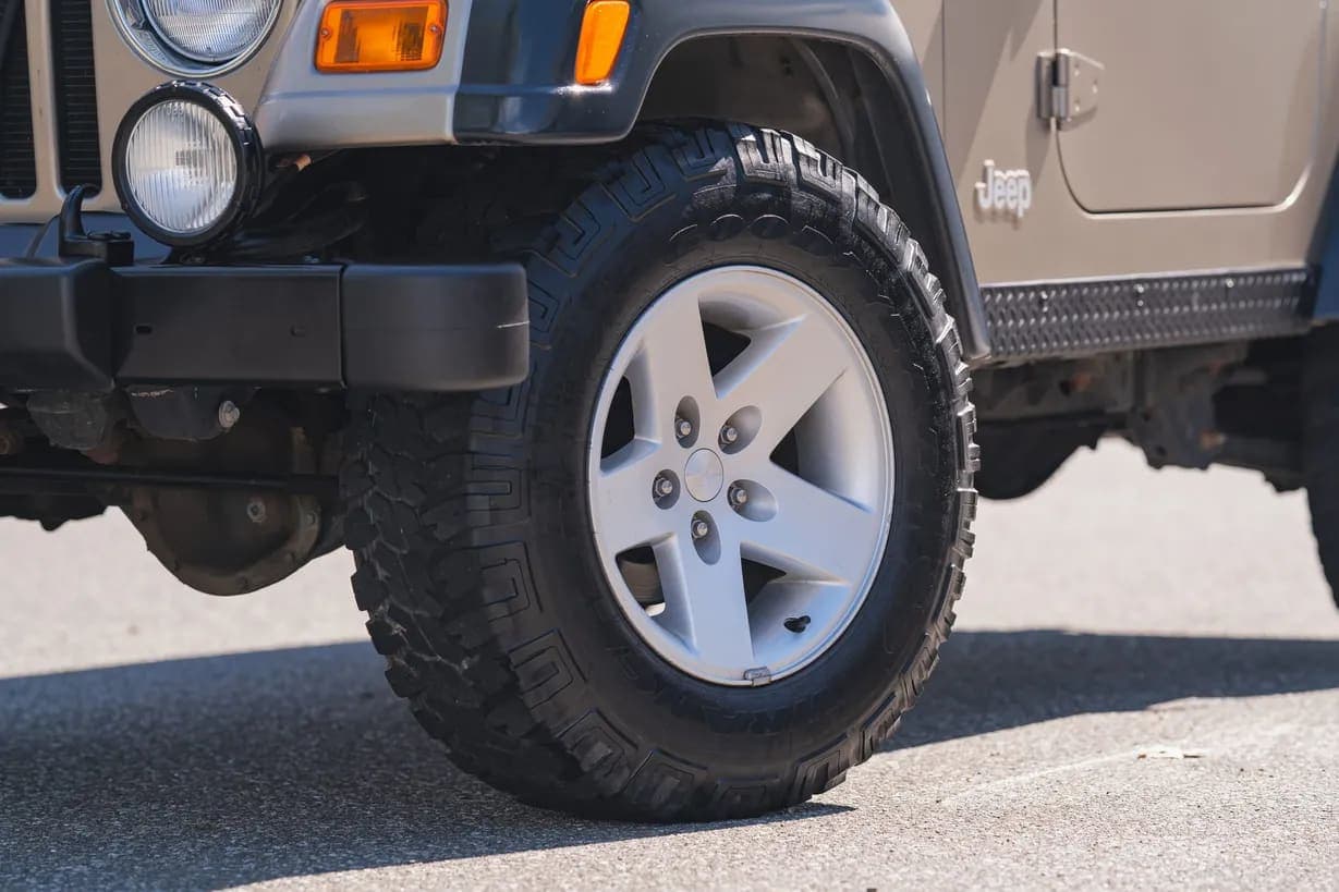 2004 Jeep Wrangler, view
