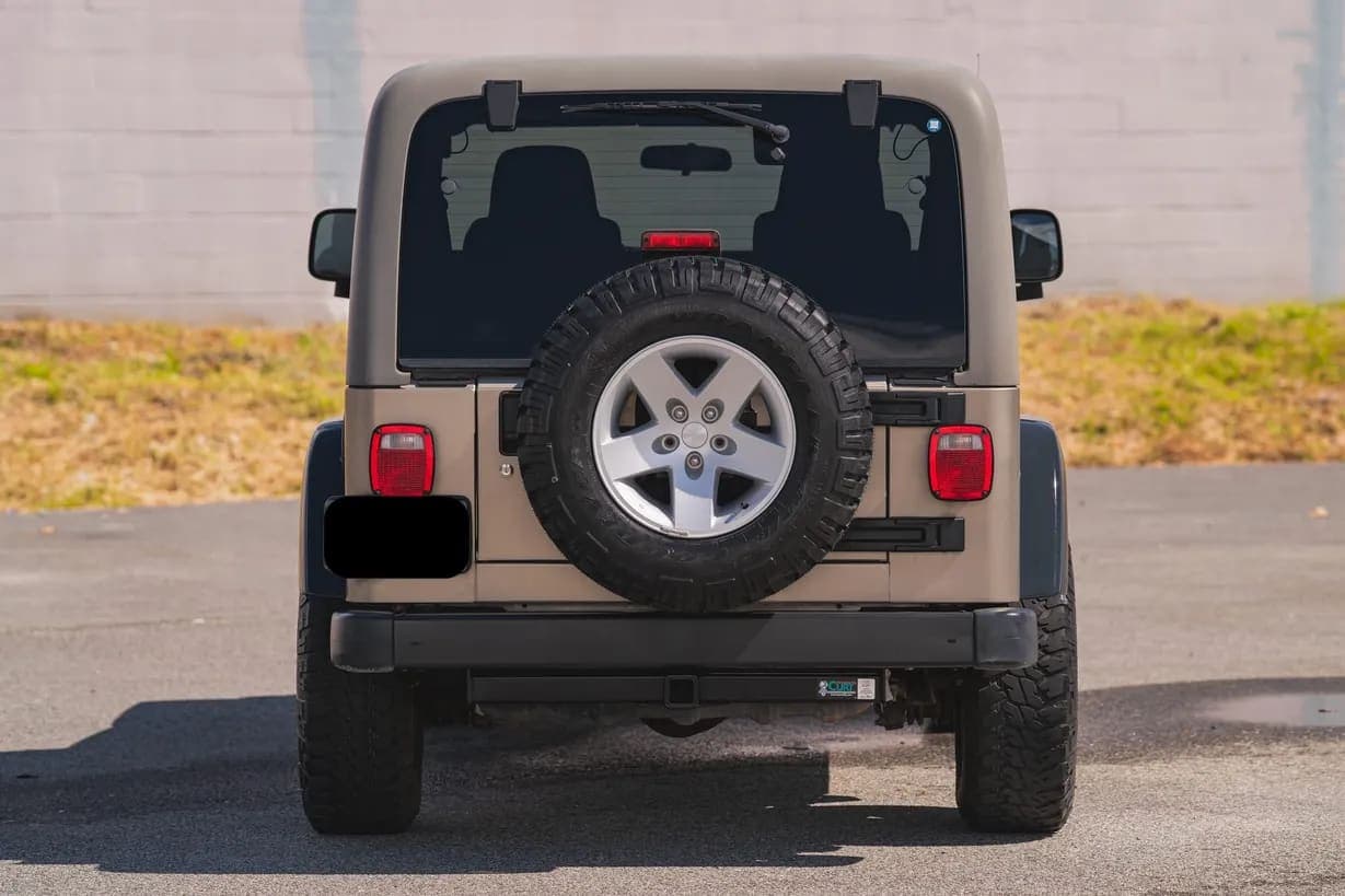 2004 Jeep Wrangler, view