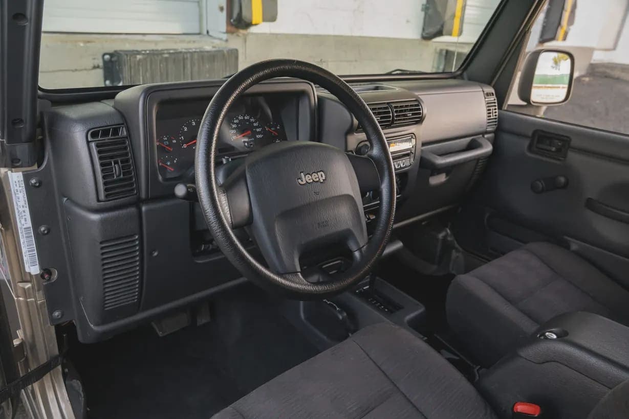 2004 Jeep Wrangler, view
