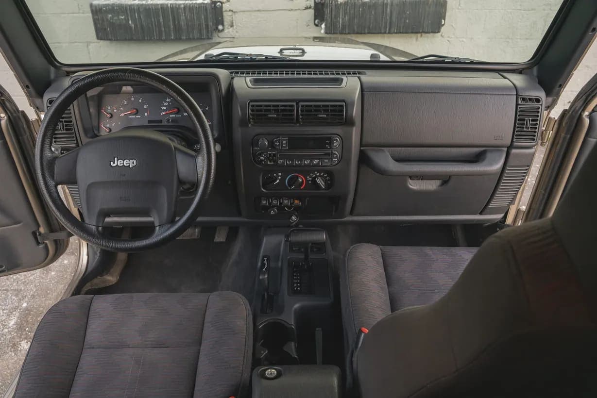 2004 Jeep Wrangler, view