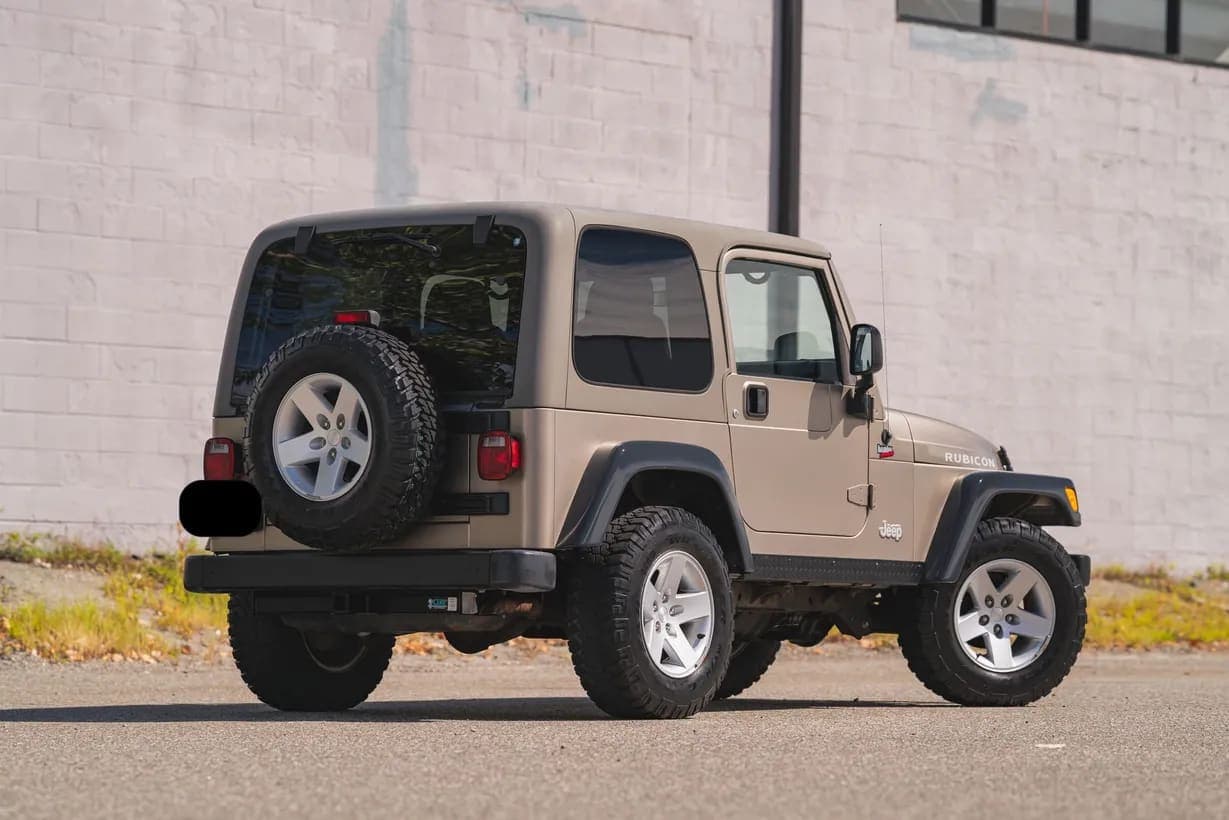 2004 Jeep Wrangler, view
