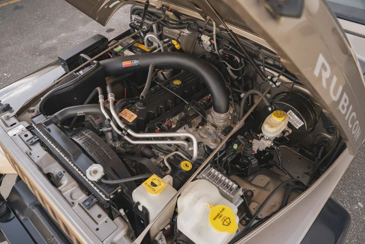 2004 Jeep Wrangler, view