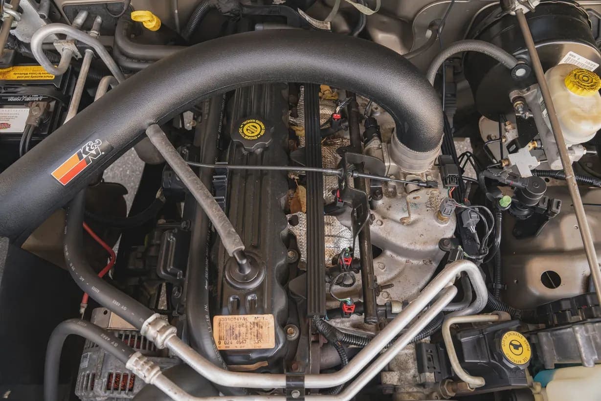 2004 Jeep Wrangler, view