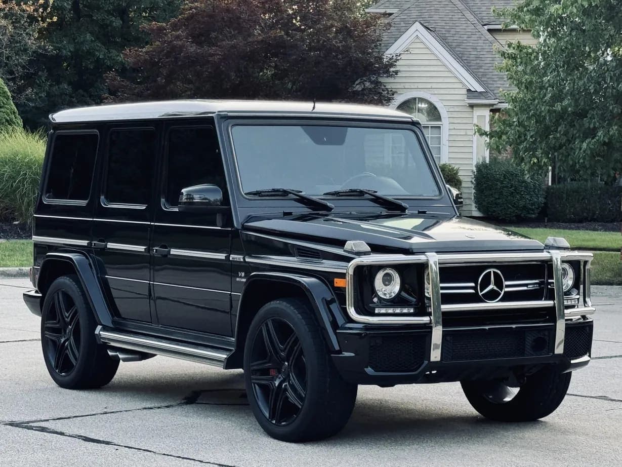 2015 Mercedes-Benz G63 AMG, view