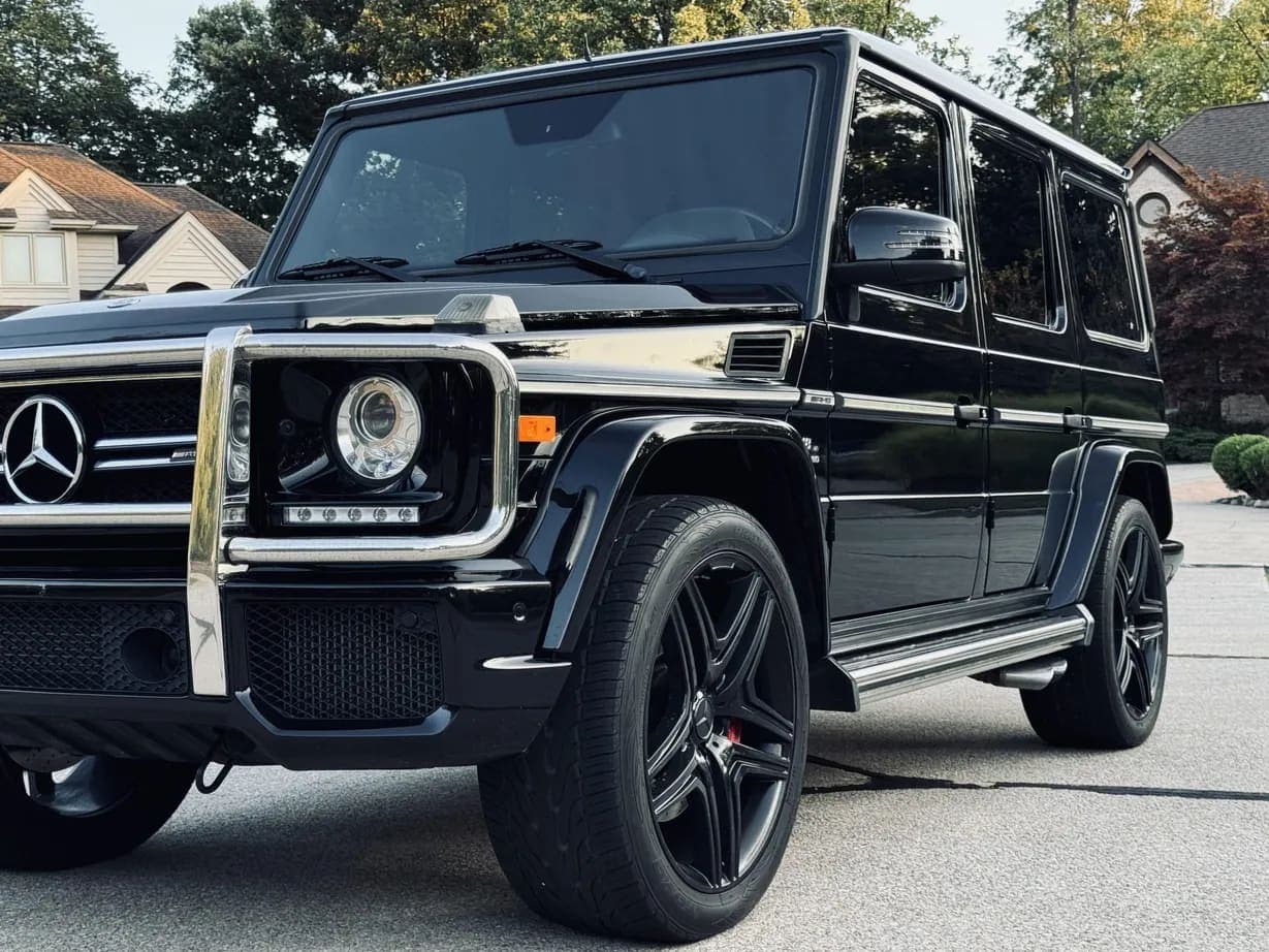 2015 Mercedes-Benz G63 AMG, view