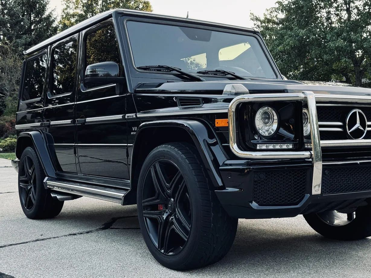 2015 Mercedes-Benz G63 AMG, view
