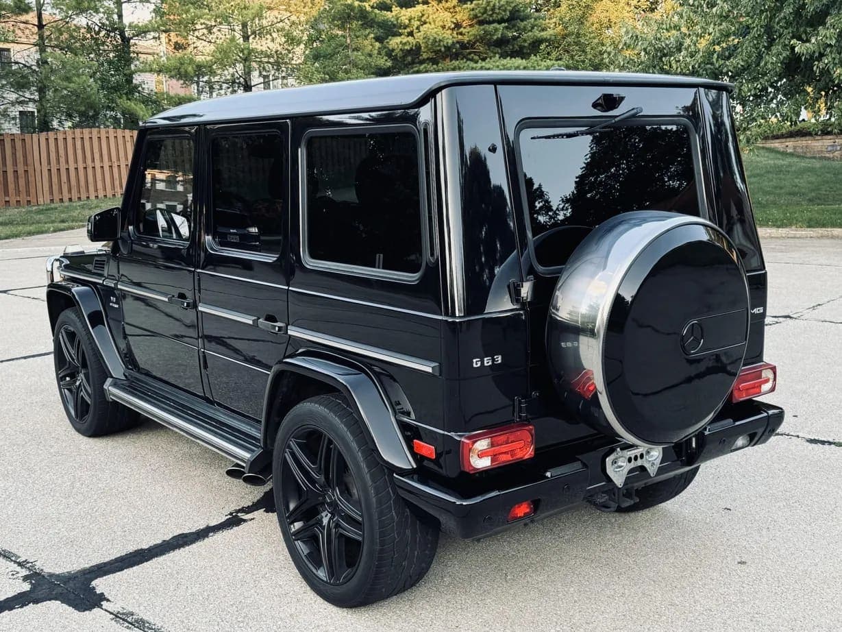 2015 Mercedes-Benz G63 AMG, view