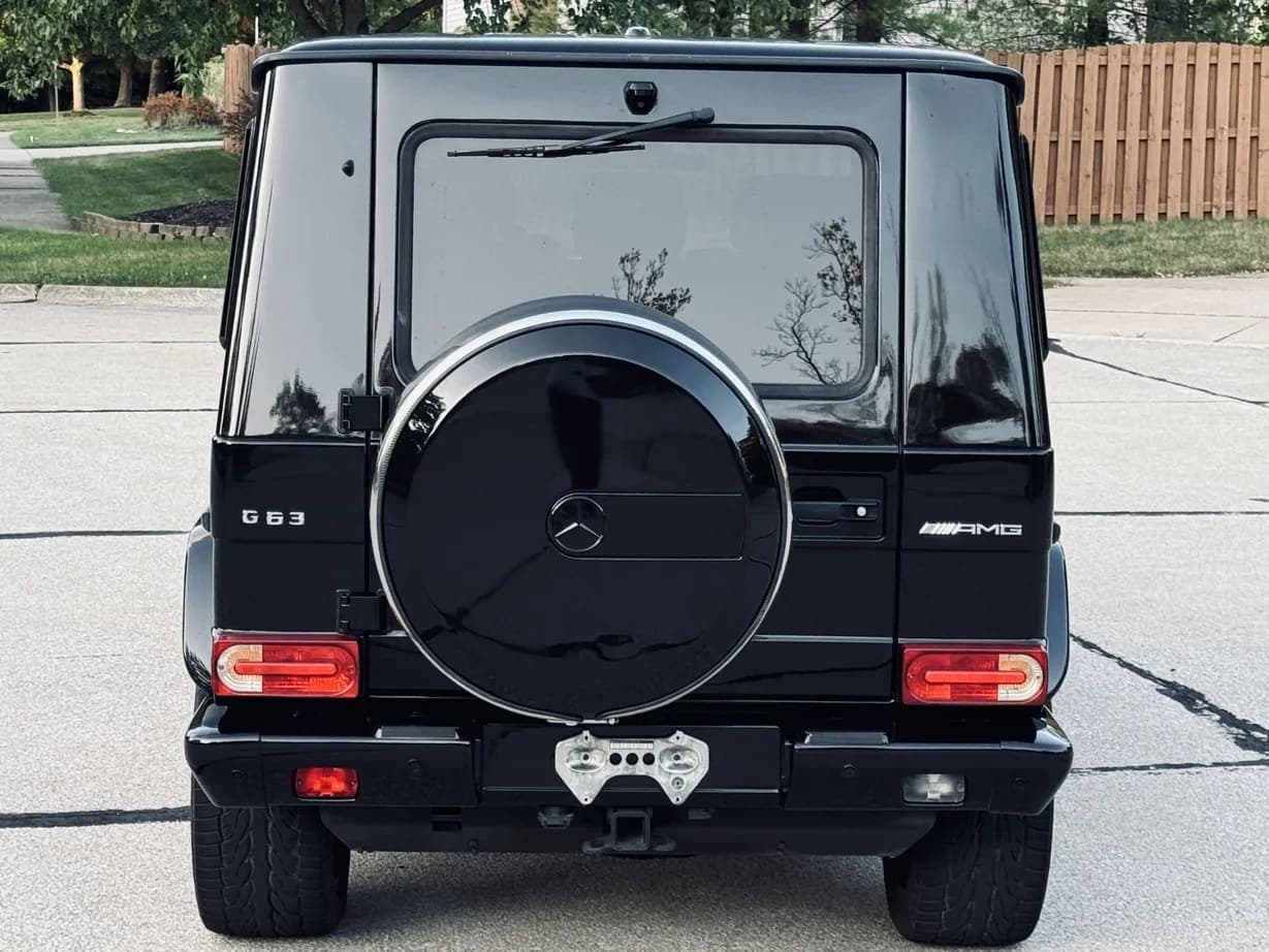 2015 Mercedes-Benz G63 AMG, view