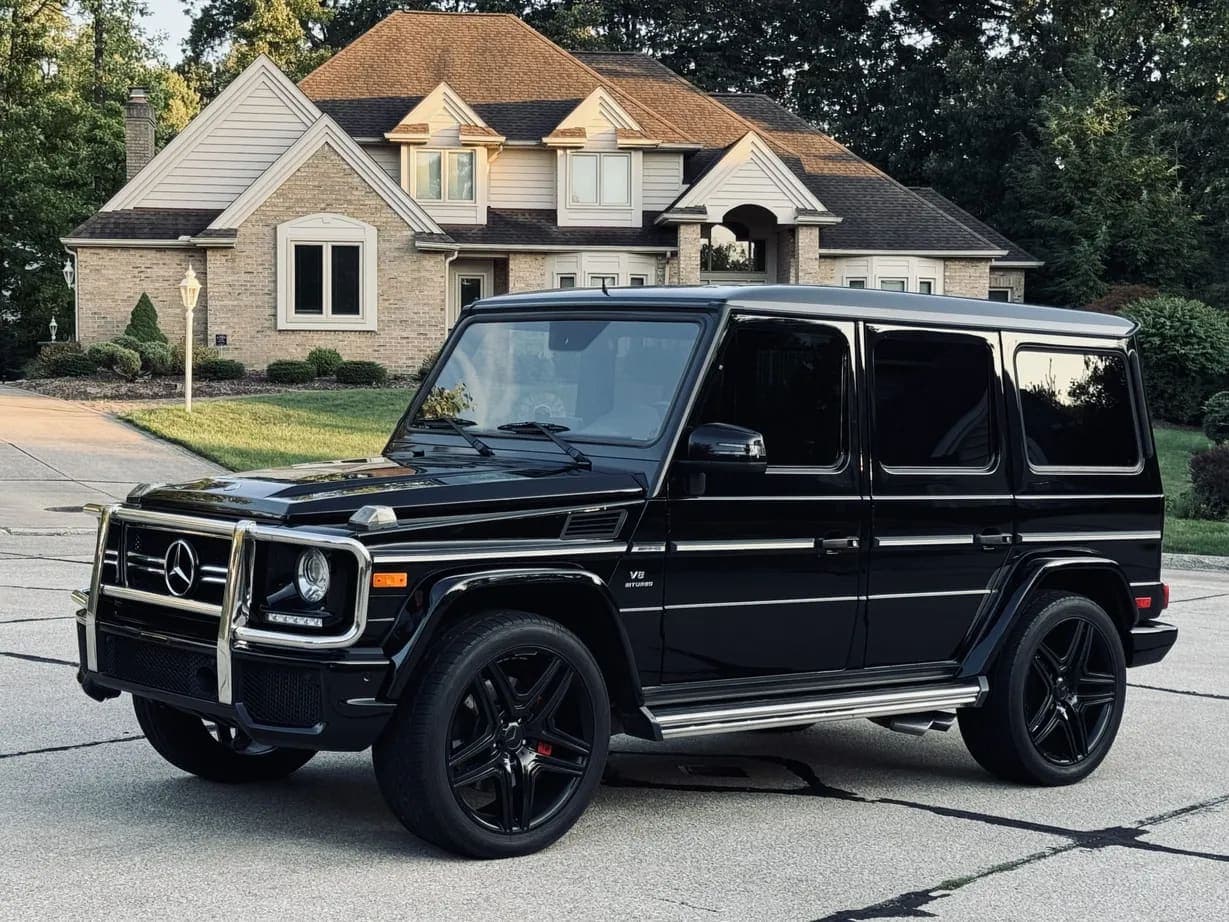 2015 Mercedes-Benz G63 AMG, view