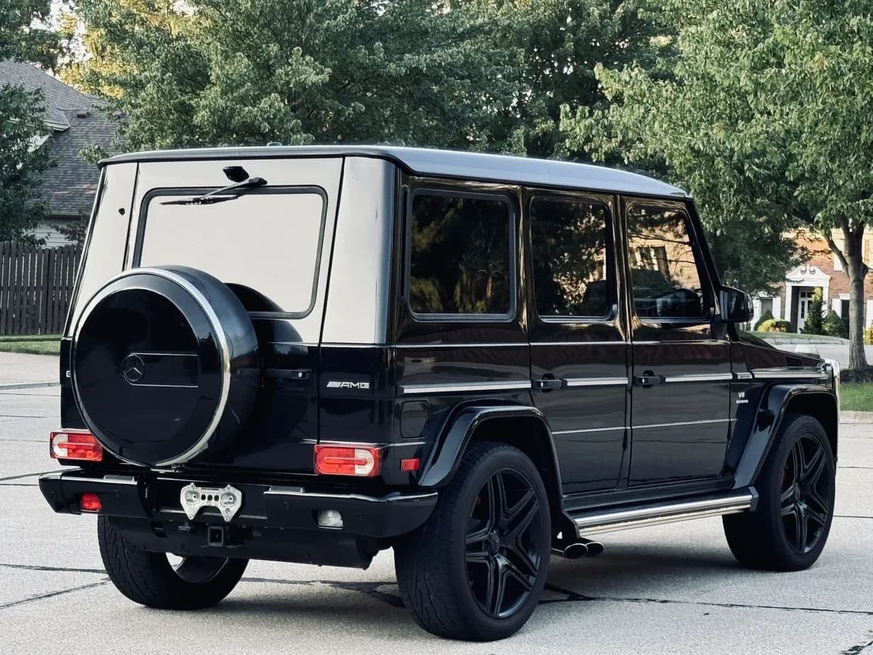 2015 Mercedes-Benz G63 AMG, view