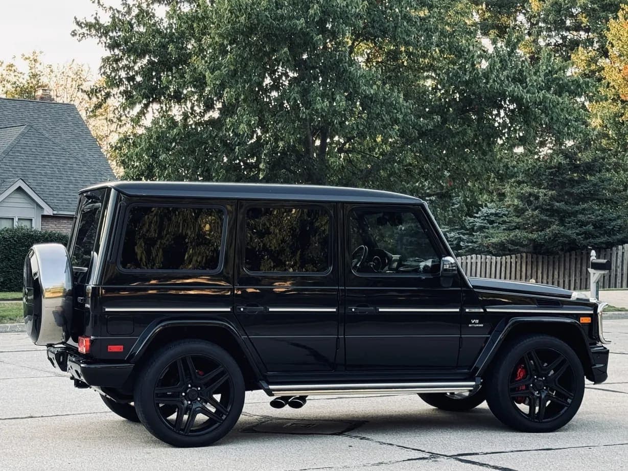 2015 Mercedes-Benz G63 AMG, view