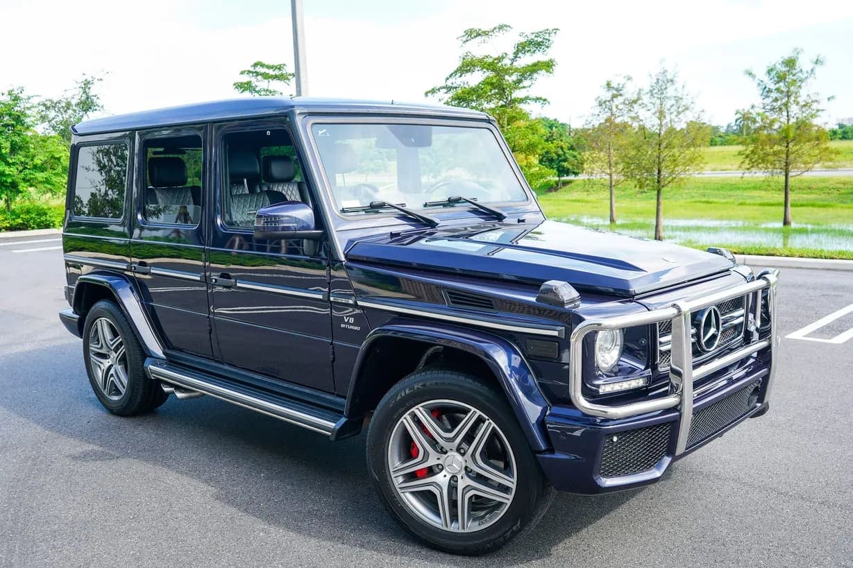 2014 Mercedes-Benz G63 AMG, view