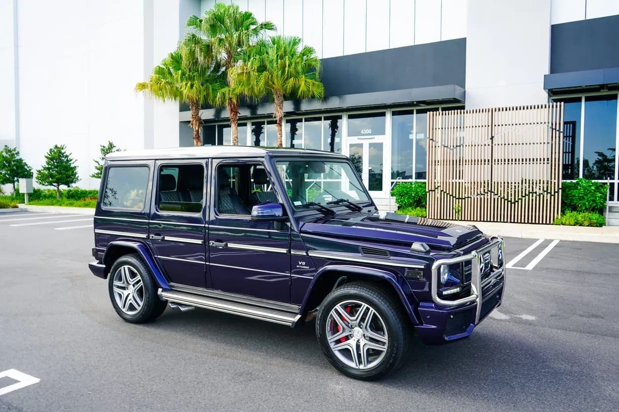 2014 Mercedes-Benz G63 AMG, view