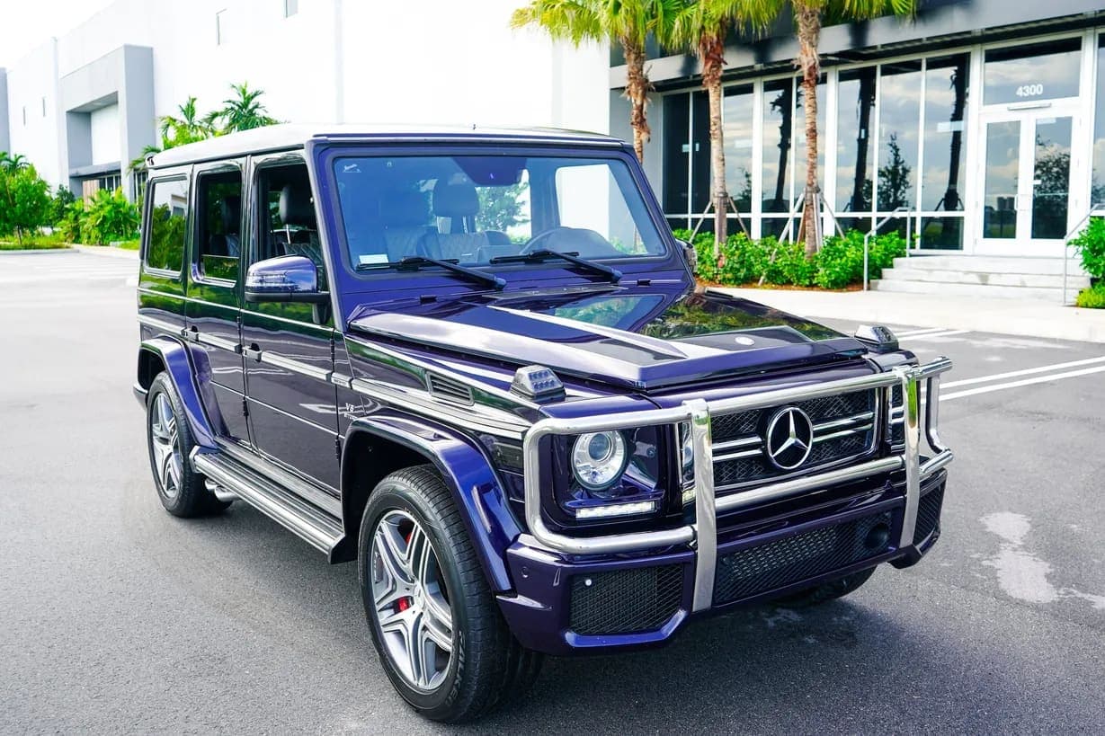 2014 Mercedes-Benz G63 AMG, view