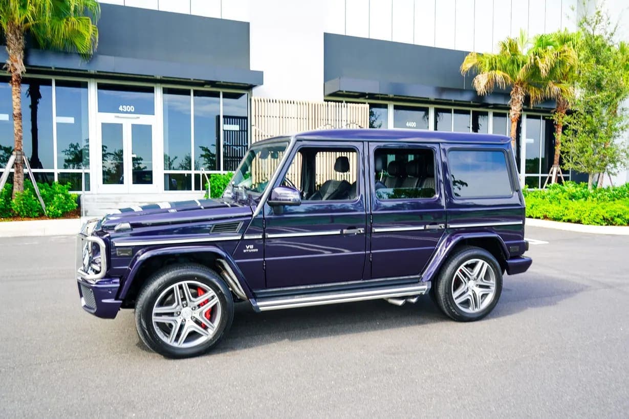 2014 Mercedes-Benz G63 AMG, view